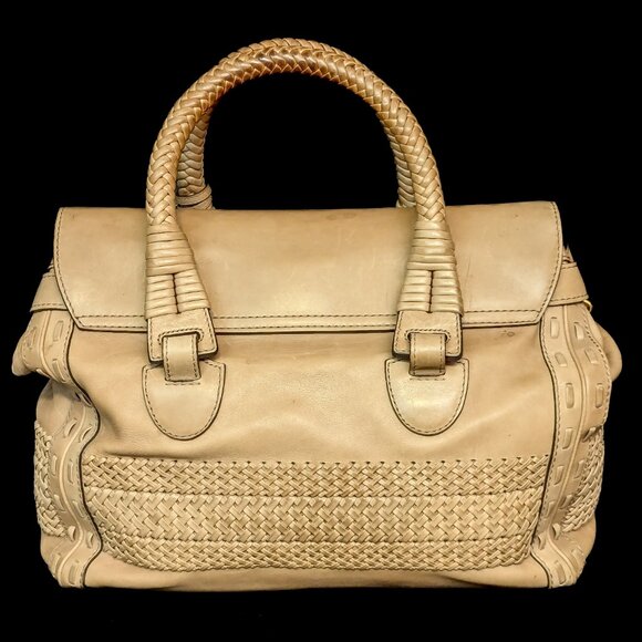 GUCCI Limited Edition Handmade Natural Leather Bag Large - UNICORN ALERT! - Picture 3 of 15